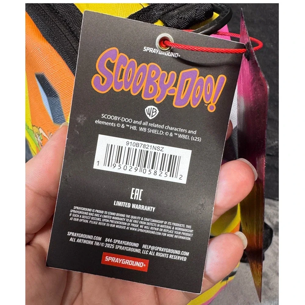 Sprayground Scooby-Doo Mystery Machine Backpack Limited Edition w/ tags